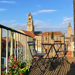 Appartement Cosy Penthouse In The Heart Of Bruges 